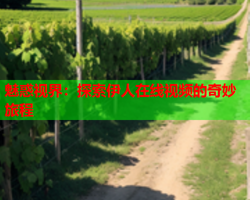 魅惑视界：探索伊人在线视频的奇妙旅程